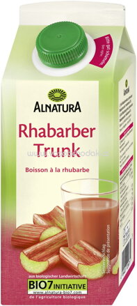 Alnatura Rhabarber Trunk, 750 ml