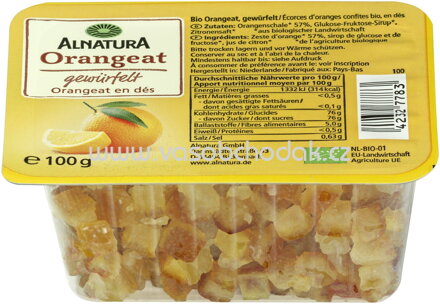 Alnatura Orangeat, 100g