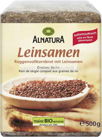 Alnatura Leinsamen Brot, 500g