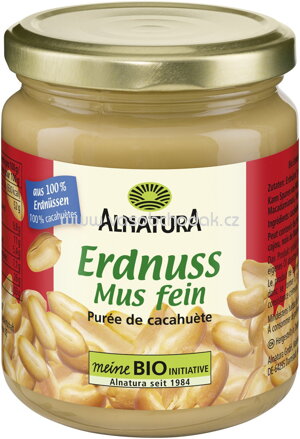 Alnatura Erdnussmus, fein, 250 g