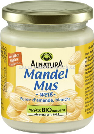 Alnatura Mandelmus weiß, 250g