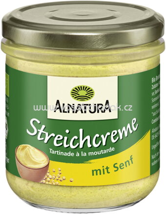 Alnatura Streichcreme mit Senf, 180g