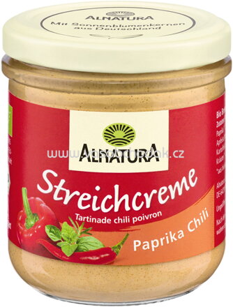 Alnatura Streichcreme Paprika Chili, 180g