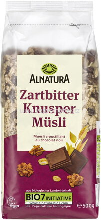 Alnatura Zartbitter Knusper Müsli, 500g