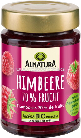 Alnatura Fruchtaufstrich Himbeere mit Agavendicksaft, 200g