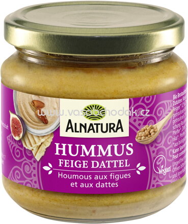 Alnatura Hummus Feige-Dattel, 180g