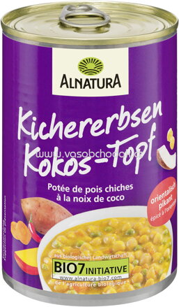 Alnatura Kichererbsen Kokos Eintopf, 400g