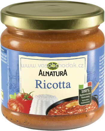 Alnatura Tomatensauce Ricotta, 350 ml