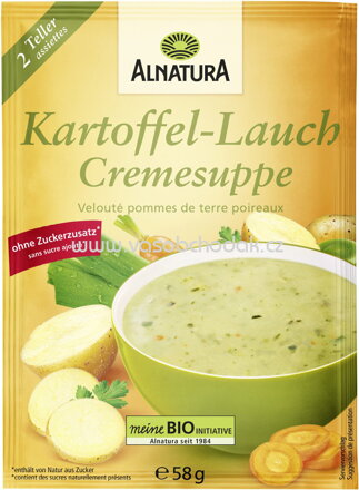 Alnatura Kartoffel-Lauch-Suppe, 58g