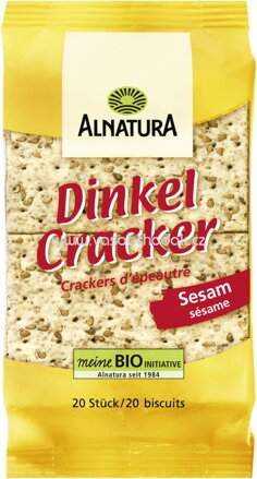 Alnatura Dinkel Cracker Sesam, 100g