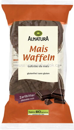 Alnatura Schoko Maiswaffeln Zartbitter, 65g