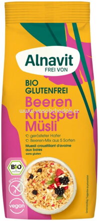 Alnavit Beeren Knusper Müsli, 300g