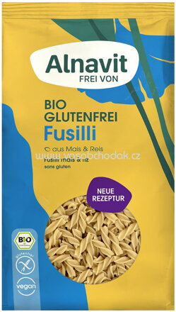 Alnavit Fusilli aus Mais & Reis, 500g
