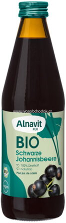 Alnavit Schwarze Johannisbeere Direktsaft, 330 ml