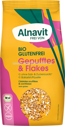 Alnavit Gepufftes & Flakes, 200g