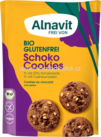 Alnavit Schoko Cookies, 125g