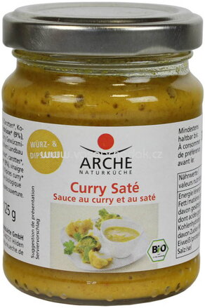 Arche Curry Saté Würz und Dipsauce, 125g