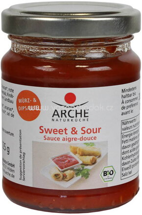 Arche Sweet & Sour Würz und Dipsauce, 125g