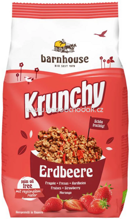 Barnhouse Krunchy Erdbeere, 375g