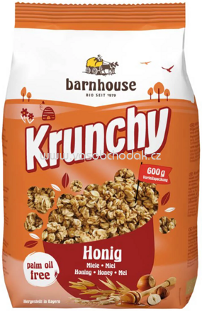 Barnhouse Krunchy Honig, 600g