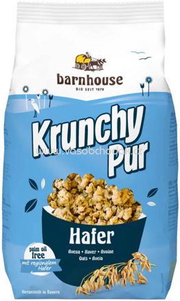 Barnhouse Krunchy Pur Hafer, 375g