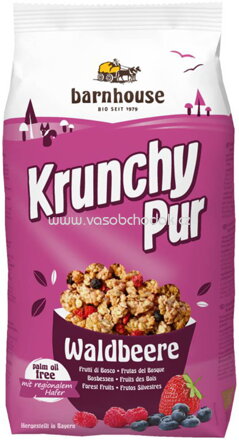 Barnhouse Krunchy Pur Waldbeere, 750g