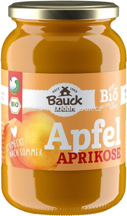 Bauck Mühle Apfel Aprikosenmus, 360g