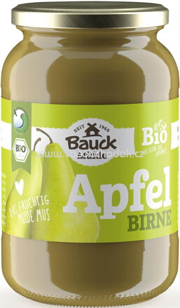 Bauck Mühle Apfel Birnenmark, 360g