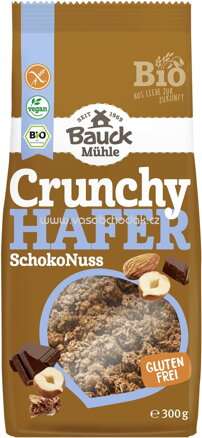 Bauck Mühle Crunchy Hafer SchokoNuss, 300g