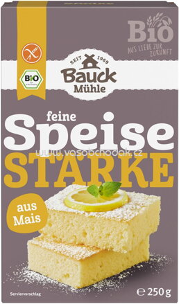 Bauck Mühle Feine Speise Stärke aus Mais, glutenfrei, 250g