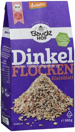 Bauckhof Dinkel Flocken, Kleinblatt, 500g