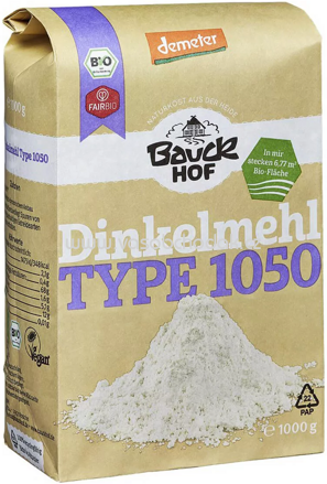 Bauckhof Dinkelmehl Type 1050, 1kg