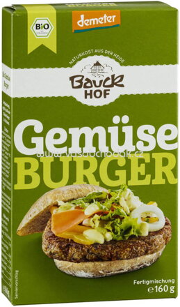 Bauckhof Gemüse Burger, 160g