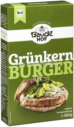 Bauckhof Grünkern Burger, 160g