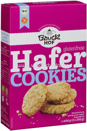 Bauckhof Hafer Cookies, glutenfrei, 400g