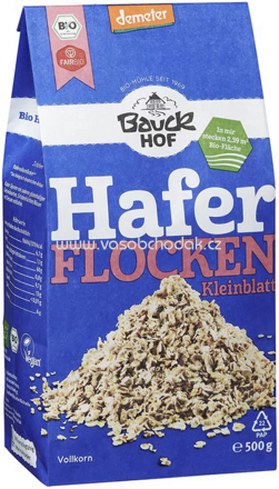 Bauckhof Hafer Flocken, Kleinblatt, 500g