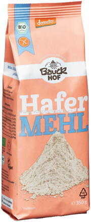 Bauckhof Hafer Mehl Vollkorn, glutenfrei, 350g