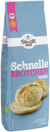 Bauckhof Backmischung Schnelle Brötchen Hafer, glutenfrei, 500g