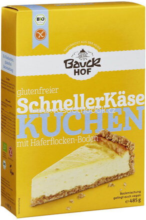 Bauckhof Backmischung Schneller Käse Kuchen, glutenfrei, 485g