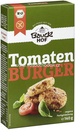 Bauckhof Tomaten Burger, glutenfrei, 140g