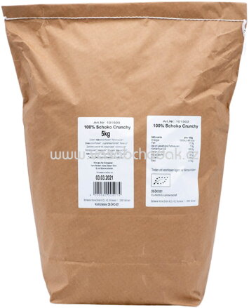 Bohlsener Mühle 100% Schoko Crunchy, 5kg