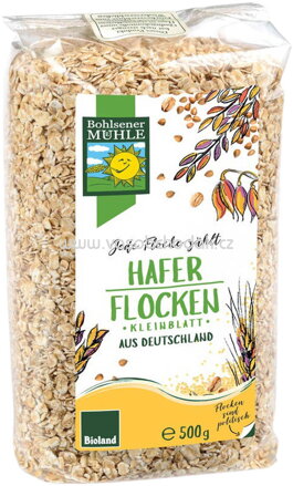 Bohlsener Mühle Hafer Flocken Kleinblatt, 500g