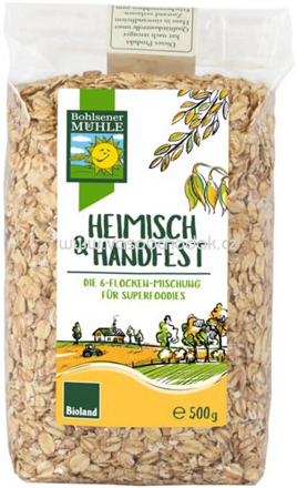 Bohlsener Mühle Heimisch & Handfest 6 Flocken Mischung, 500g