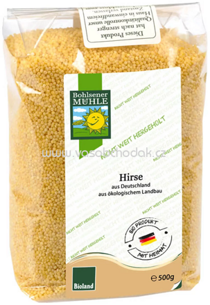 Bohlsener Mühle Hirse, 500g