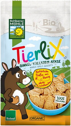 Bohlsener Mühle TierliX Dinkel Vollkorn Kekse, 125g