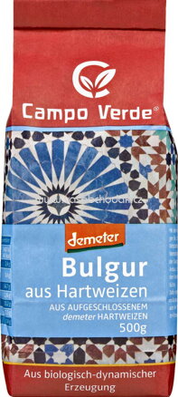 Campo Verde Bulgur aus Hartweizen, 500g