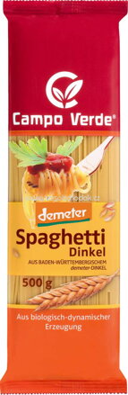 Campo Verde Spaghetti Dinkel, 500g