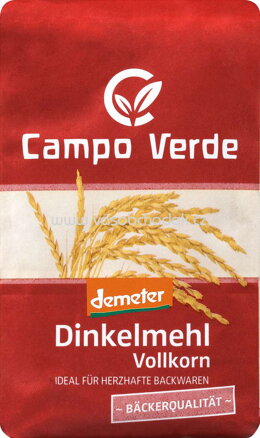 Campo Verde Dinkelmehl Vollkorn, 1 kg
