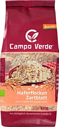 Campo Verde Haferflocken Zartblatt, 500g