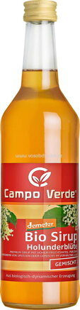 Campo Verde Sirup Holunderblüten, 500 ml